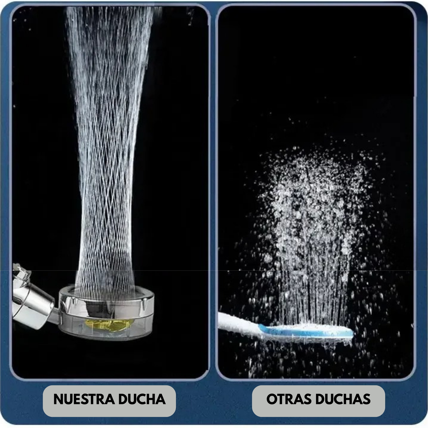 Ducha turbo 360º